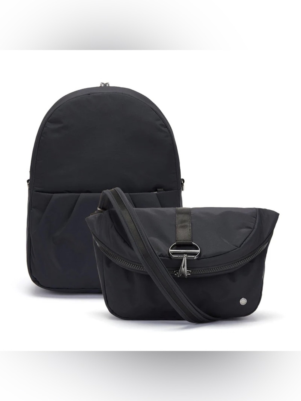 Pacsafe® CX Anti-Theft Convertible Backpack To Crossbody Bag Black